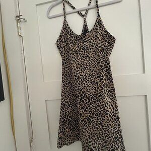 Outdoor Voices Exercise Dress Leopard Small EUC – Rare Limited Edition, Disconti